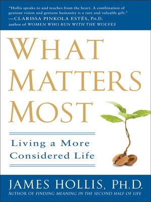 cover image of What Matters Most